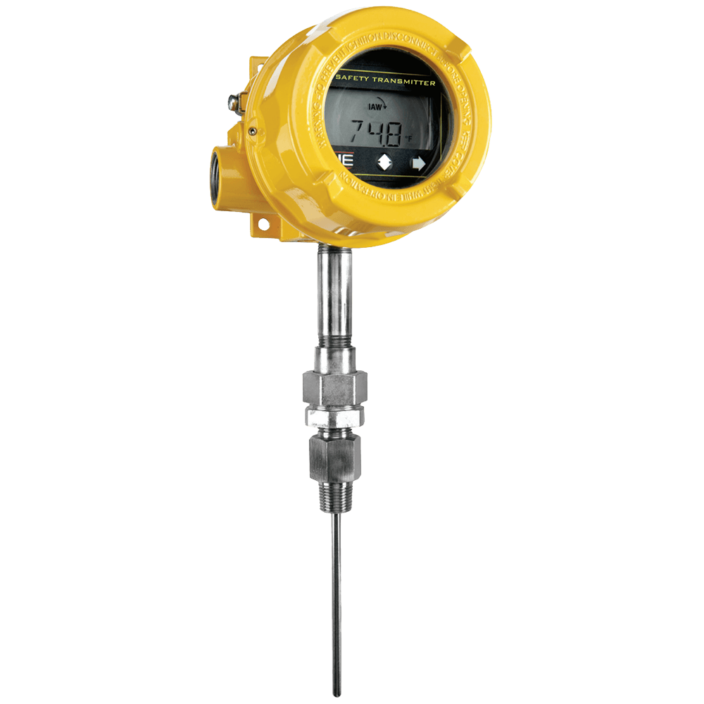 United Electric Spring-Loaded Mount Temperature Transmitter, One Series Type 2SLP48 Model TTC